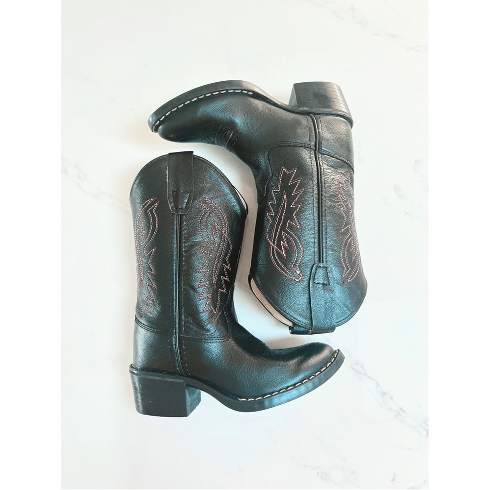 Vintage 2010 | Old West Leather Cowboy Boots